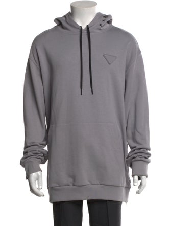 Prada 2022 Graphic Print Hoodie