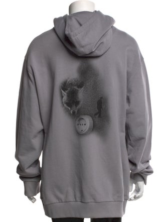 Prada 2022 Graphic Print Hoodie