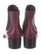 Prada Leather Chelsea Boots