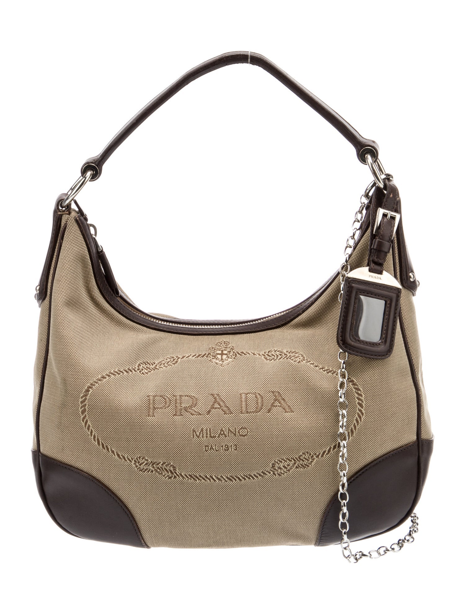 Prada Signature Hobo