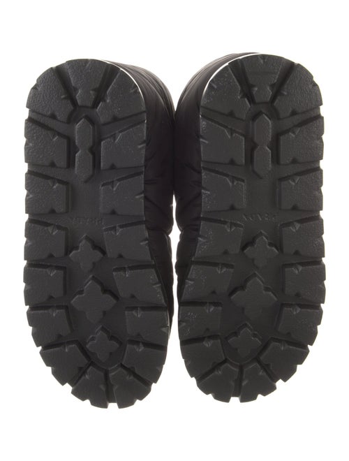 Prada Nylon Lace-Up Boots