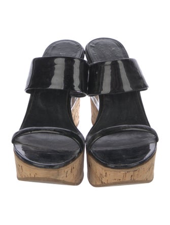 Prada Patent Leather Slides