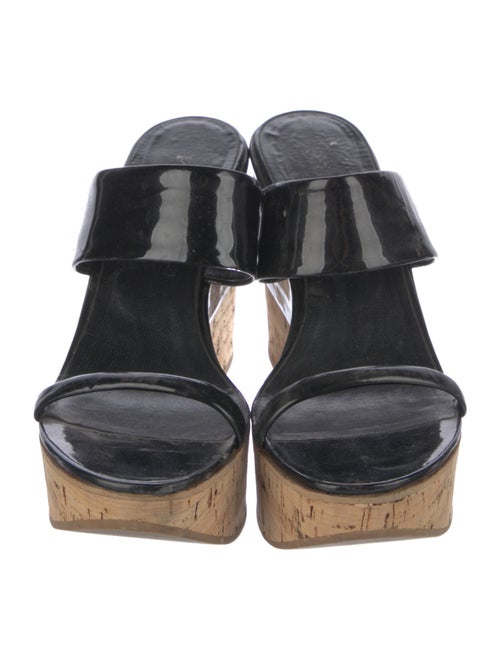 Prada Patent Leather Slides