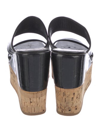 Prada Patent Leather Slides