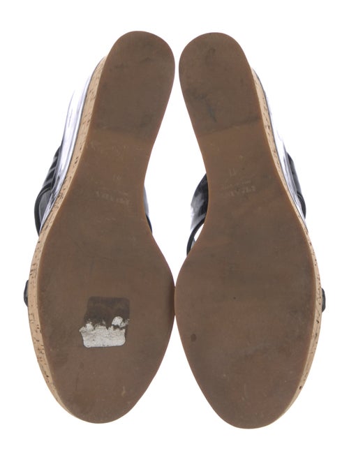 Prada Patent Leather Slides