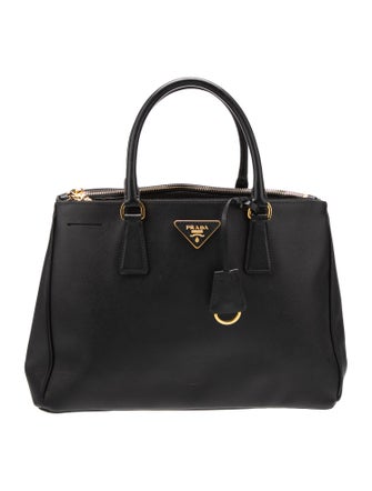 Prada Saffiano Leather Galleria Double Zip Large