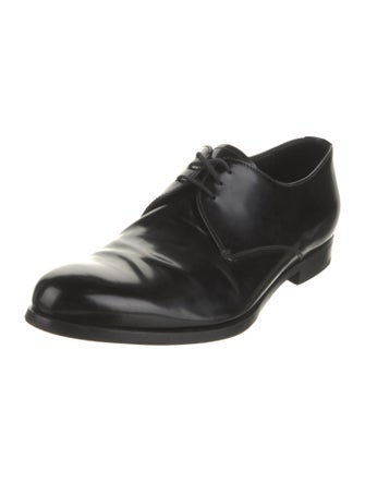 Prada Patent Leather Derby Shoes