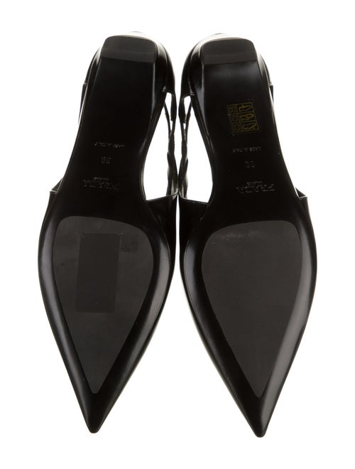 Prada Leather Ballet Flats