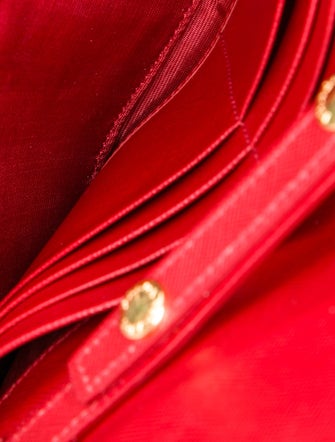 Prada Saffiano Leather Metal