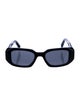 Prada Square Tinted Sunglasses