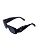 Prada Square Tinted Sunglasses