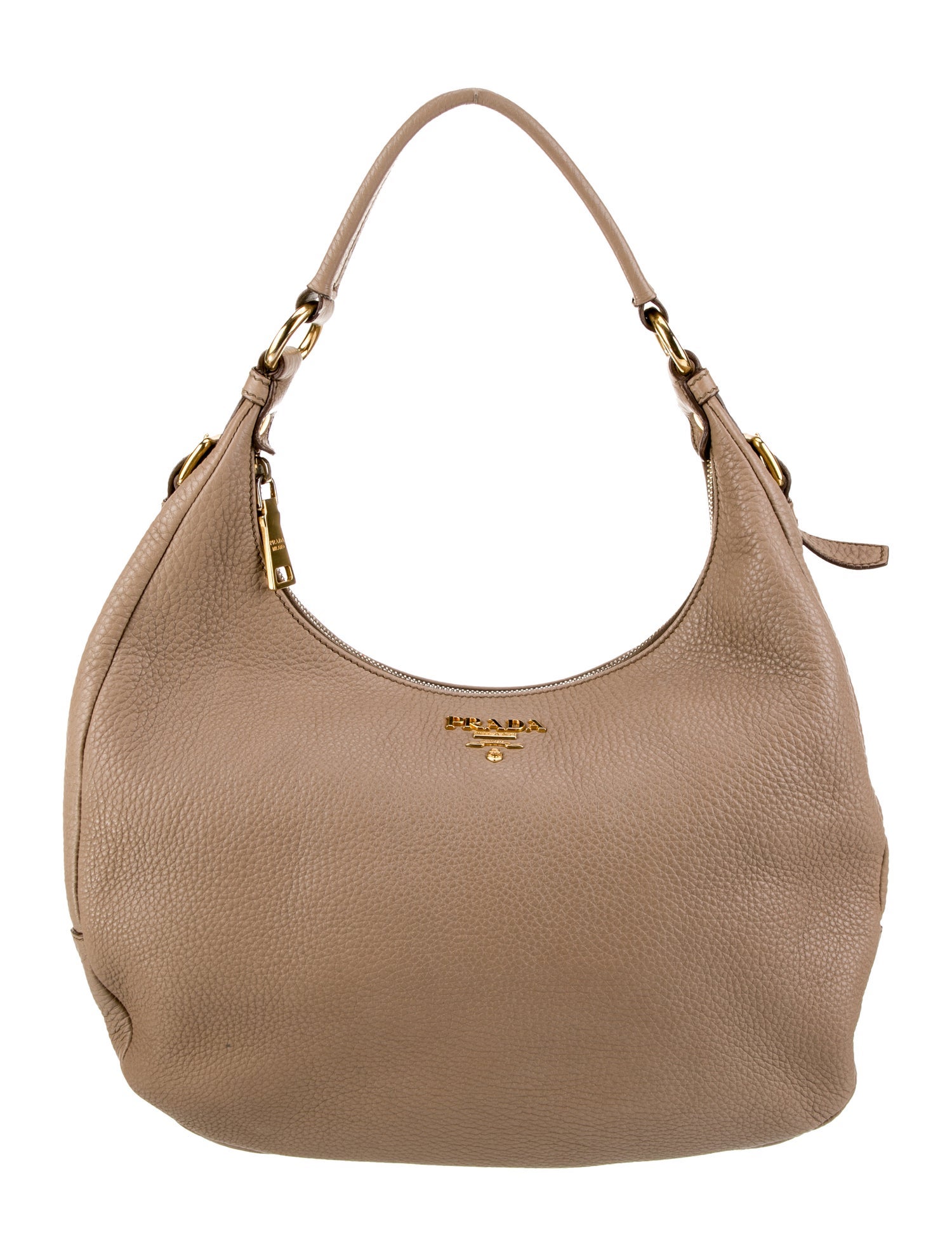 Prada Vitello Daino Leather Shoulder Bag