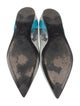 Prada Leather Printed Ballet Flats