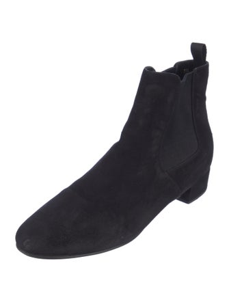 Prada Suede Chelsea Boots