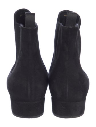 Prada Suede Chelsea Boots