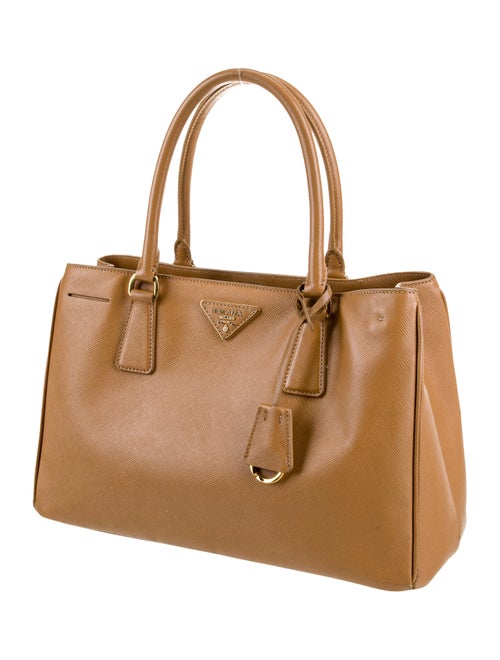 Prada Saffiano Lux Leather Galleria Double Zip Large