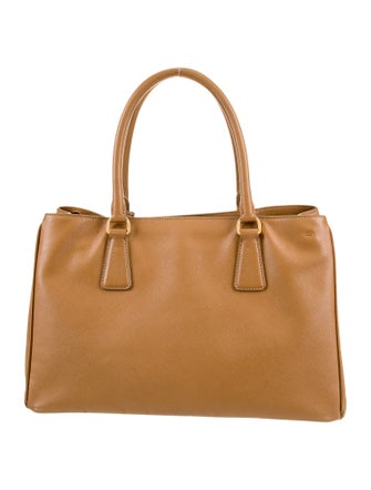 Prada Saffiano Lux Leather Galleria Double Zip Large