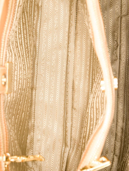 Prada Saffiano Lux Leather Galleria Double Zip Large