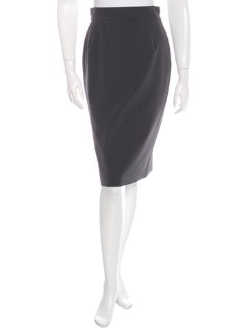 Prada Knee-Length Pencil Skirt