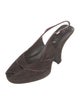 Prada Suede Slingback Sandals
