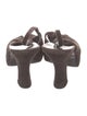 Prada Suede Slingback Sandals