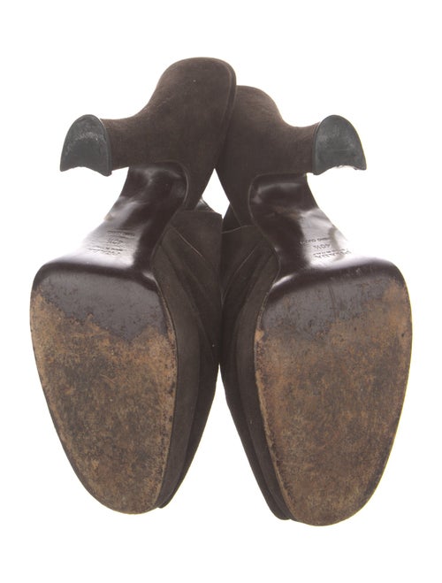 Prada Suede Slingback Sandals