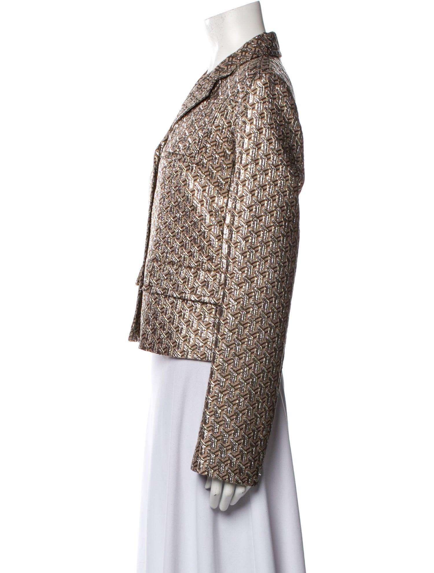 Prada 2019 Patterned Blazer