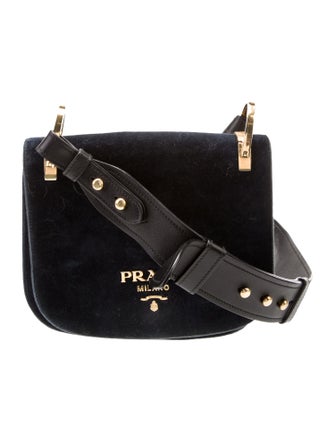 Prada Velvet Pionnière Flap