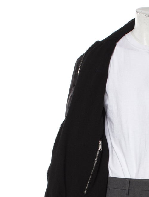 Prada 2024 Enameled Metal Triangle Bomber Jacket