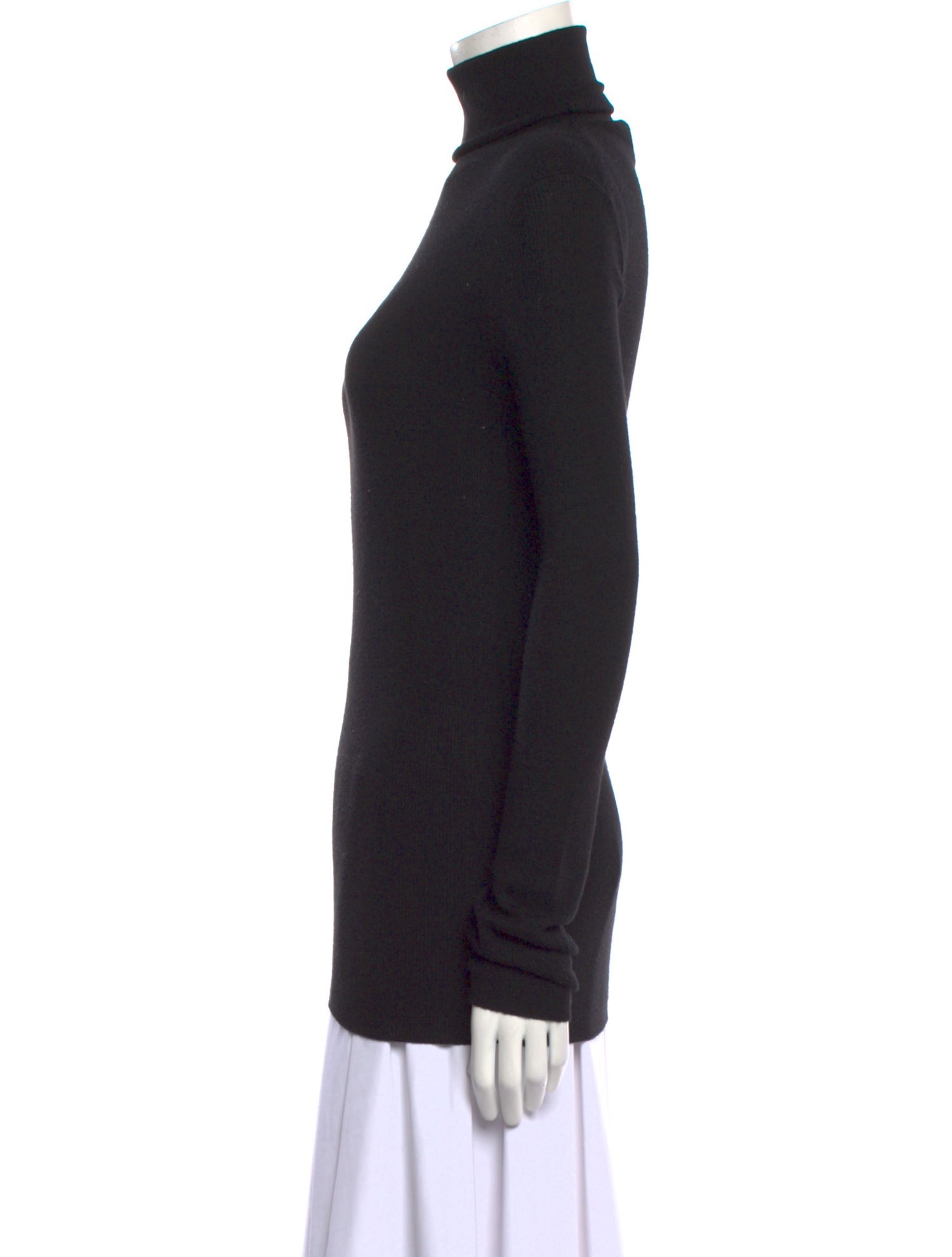 Prada Virgin Wool Turtleneck Top