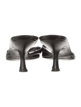 Prada Leather Slides
