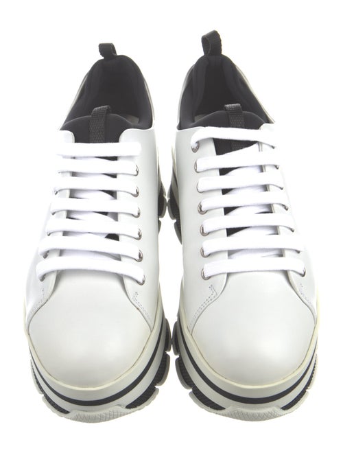 Prada Leather Sneakers