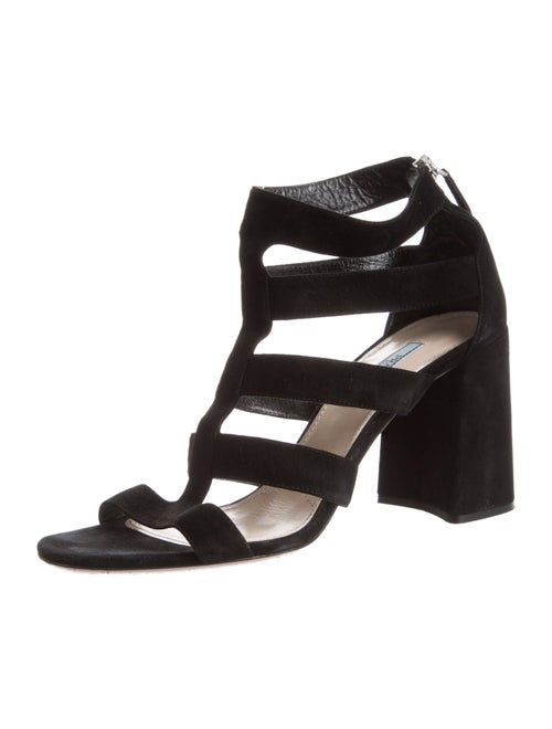 Prada Suede Gladiator Sandals