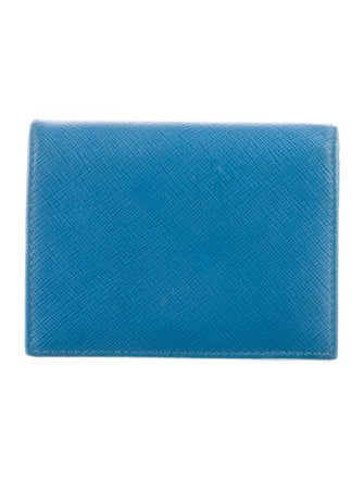 Prada Saffiano Metal Leather Wallet