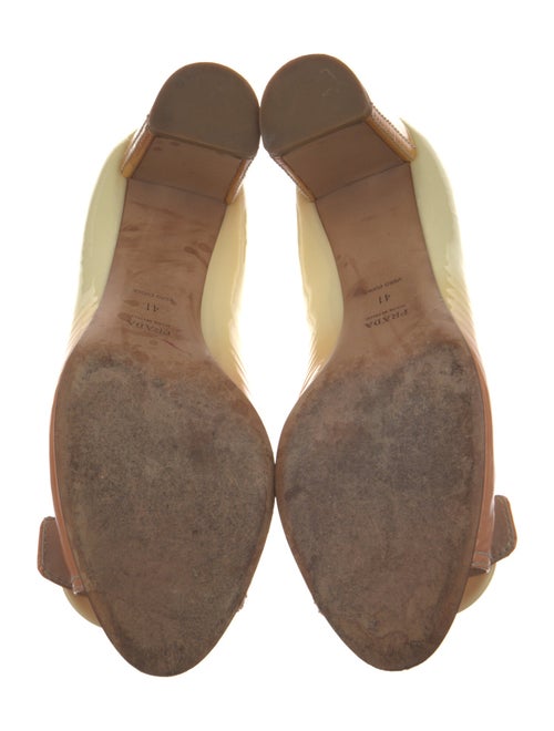 Prada Patent Leather Tie-Dye Print Pumps