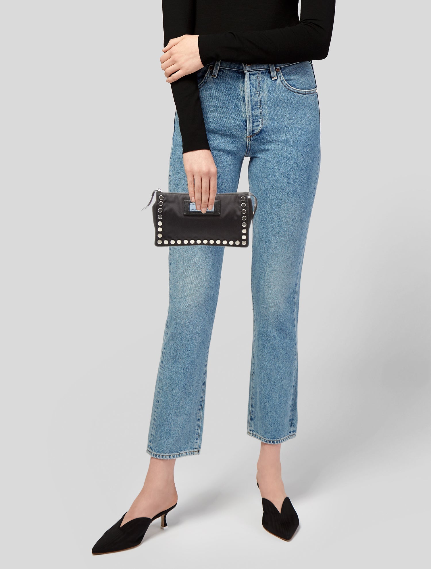 Prada Tessuto Nylon Etiquette Messenger