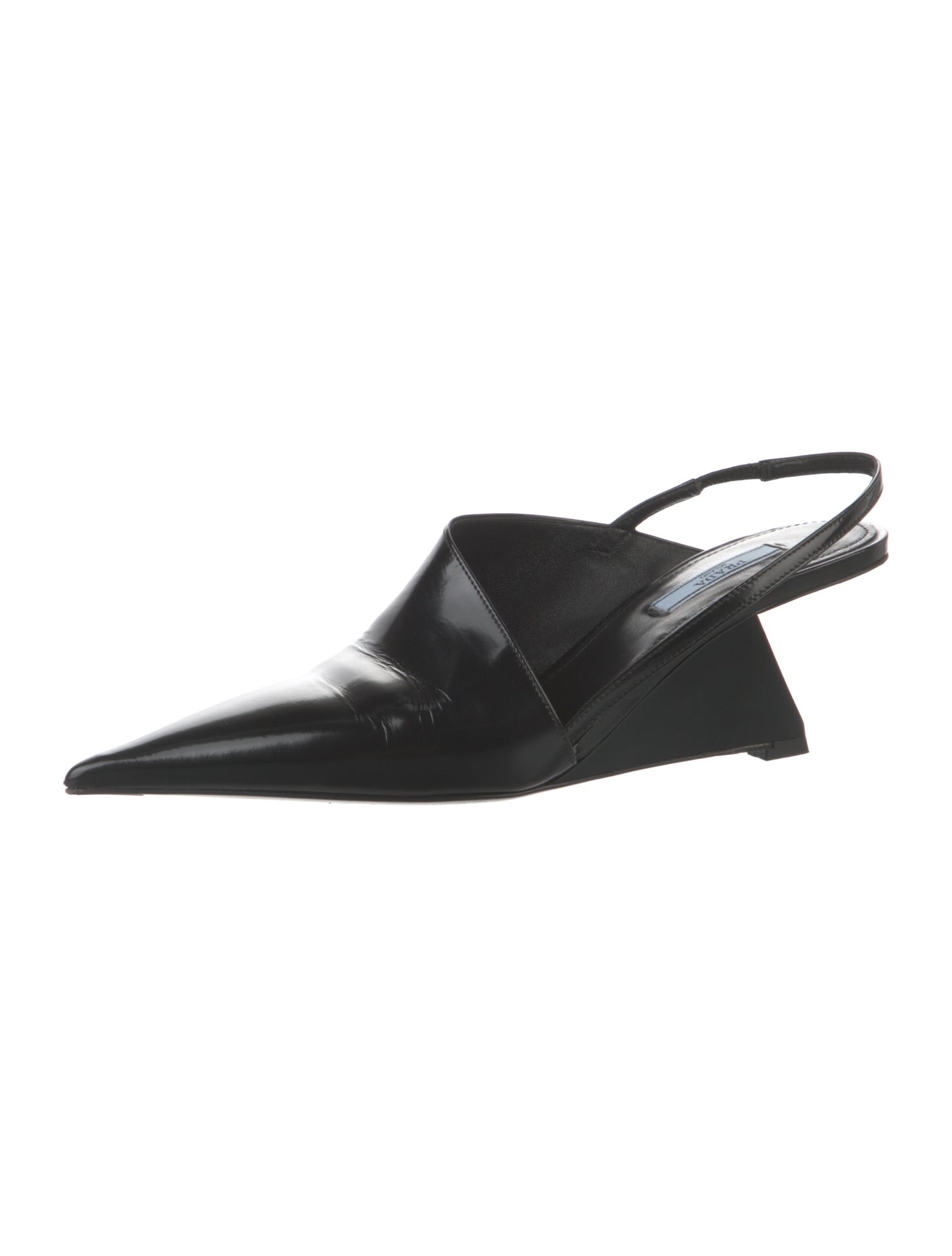 Prada Leather Slingback Pumps