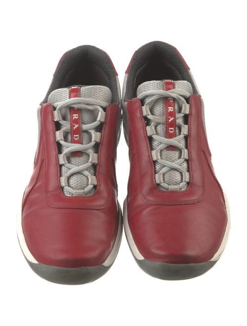 Prada Leather Sneakers