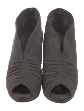 Prada Suede D'Orsay Pumps