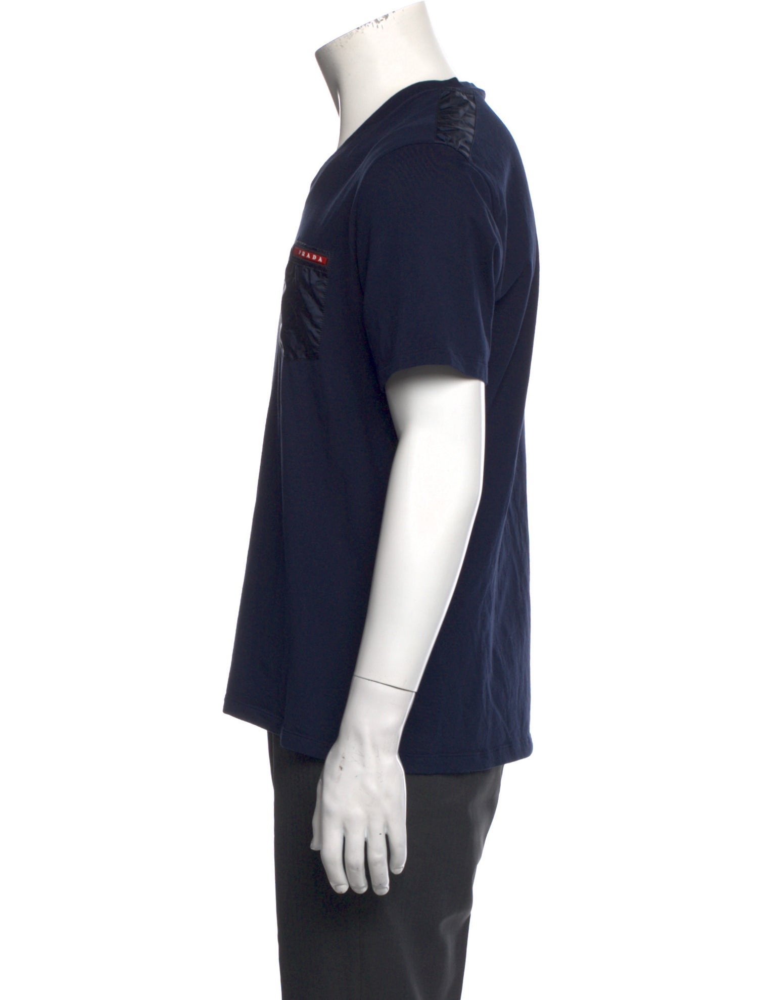 Prada 2017 V-Neck T-Shirt