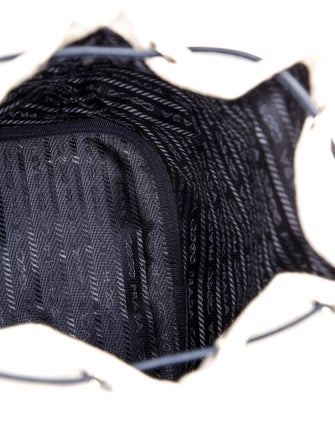Prada Canvas Bucket Bag