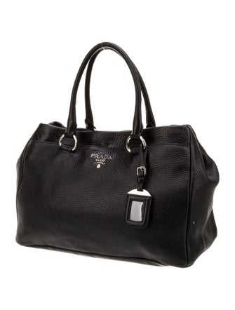 Prada Vitello Daino Leather Top Handle Bag