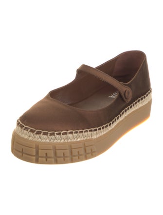 Prada Leather Mary Jane Flats