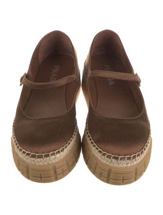 Prada Leather Mary Jane Flats