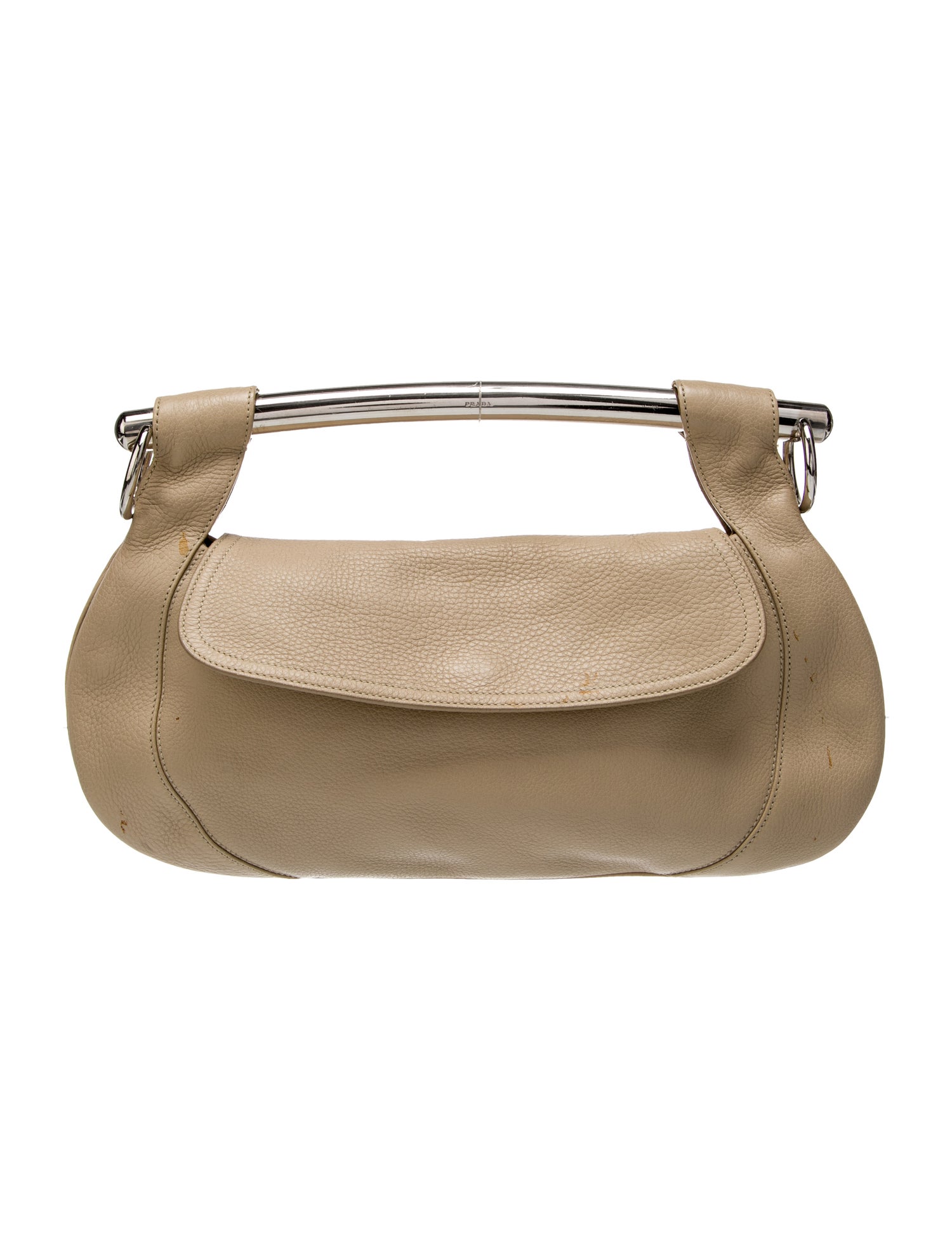 Prada Vitello Daino Leather Bar Bag