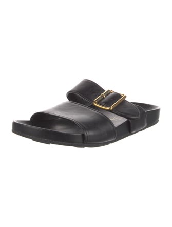 Prada Leather Slides