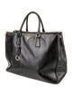Prada Saffiano Lux Leather Galleria Double Zip