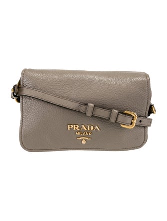 Prada Vitello Daino Leather Crossbody Bag