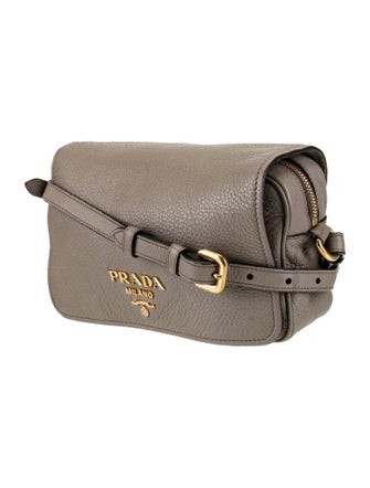 Prada Vitello Daino Leather Crossbody Bag