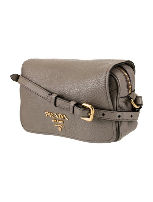 Prada Vitello Daino Leather Crossbody Bag